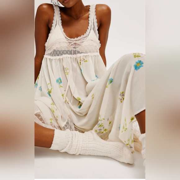 NWT Free People Making Moves Midi Slip - Picture 2 of 3